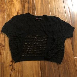 Short sleeved cardigan